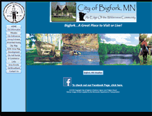 Tablet Screenshot of cityofbigfork.com